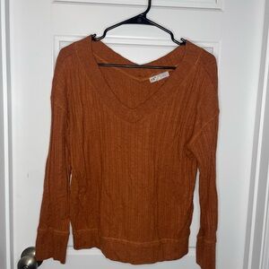 Women’s Large‎ Rust Brown Jolt Sweater